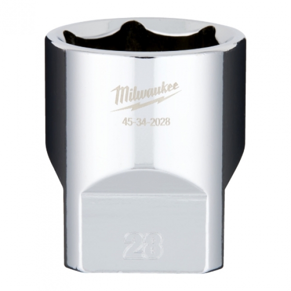 Milwaukee 1/2" FOUR FLAT™ Steckschlüsseleinsatz metrisch